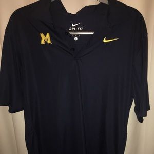 Nike Shirts - Dri Fit Nike Michigan Polo Nike Shirts - Dri Fit Nike Michigan Polo